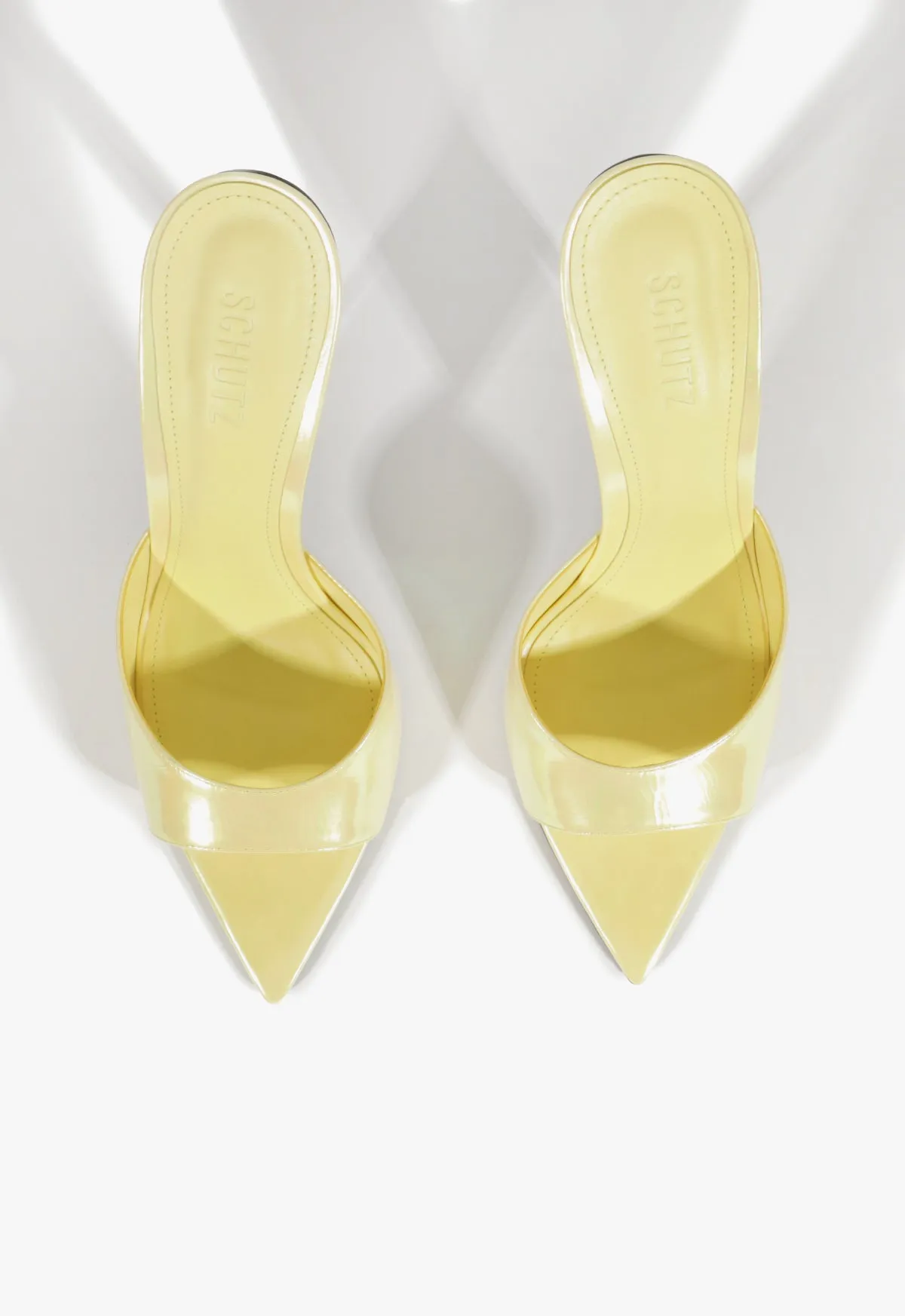 Michella Mule Leather Sandal sold by SCHUTZ product image thumbnail 4