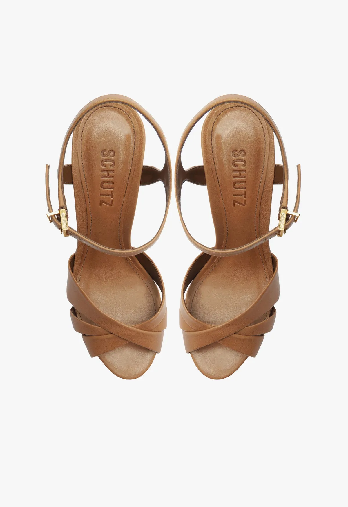 Keefa Wedge Sandal sold by SCHUTZ product image thumbnail 4