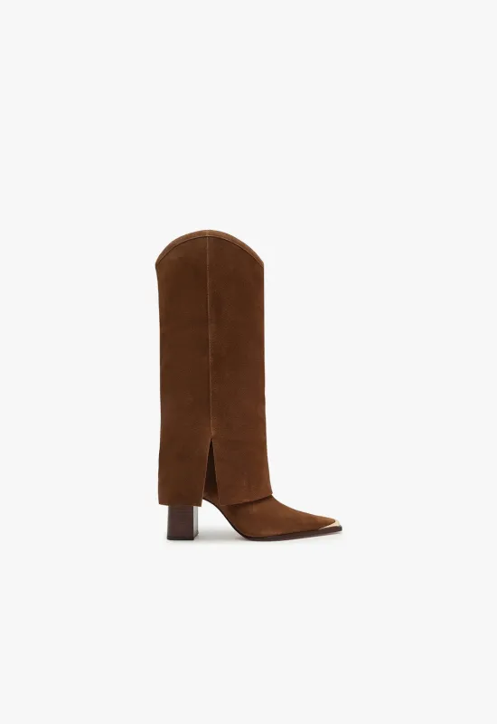 Raffaela Cloak Boot sold by SCHUTZ