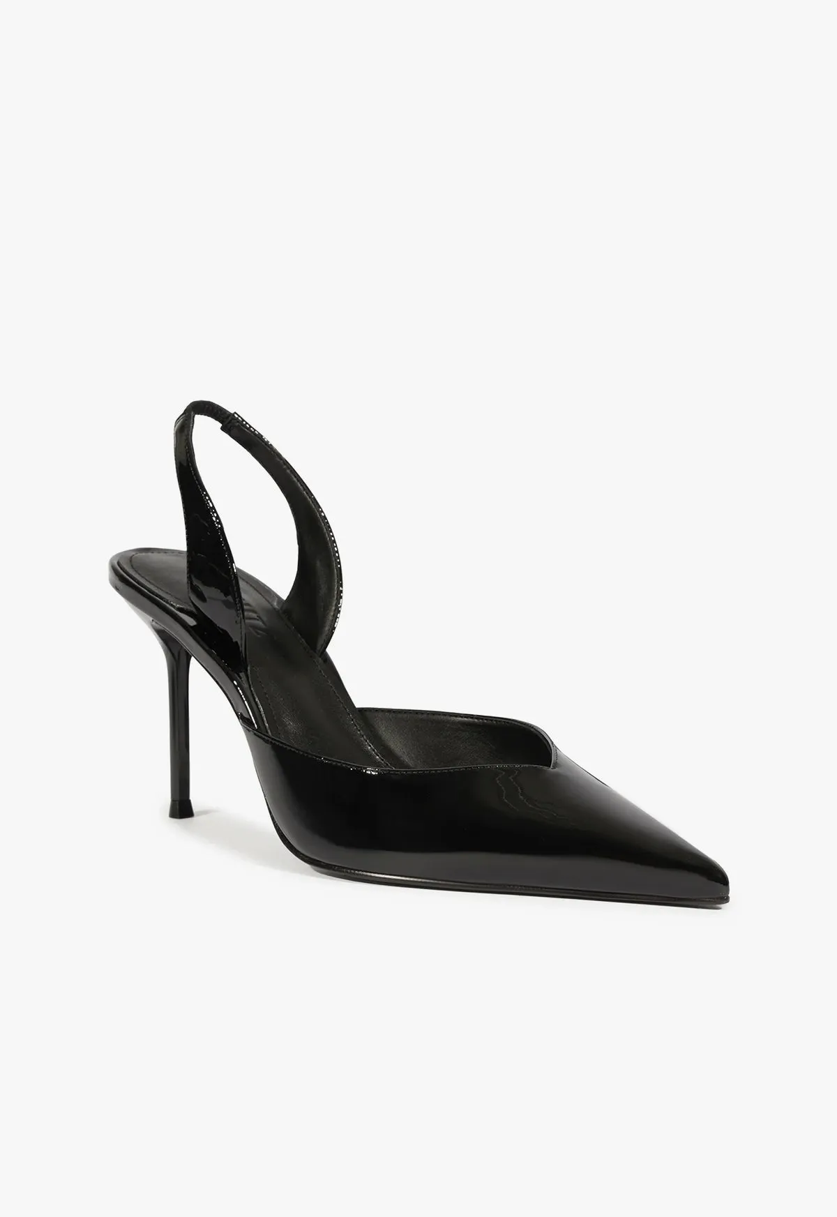 Lexi Sling Patent Leather Pump sold by SCHUTZ product image thumbnail 2