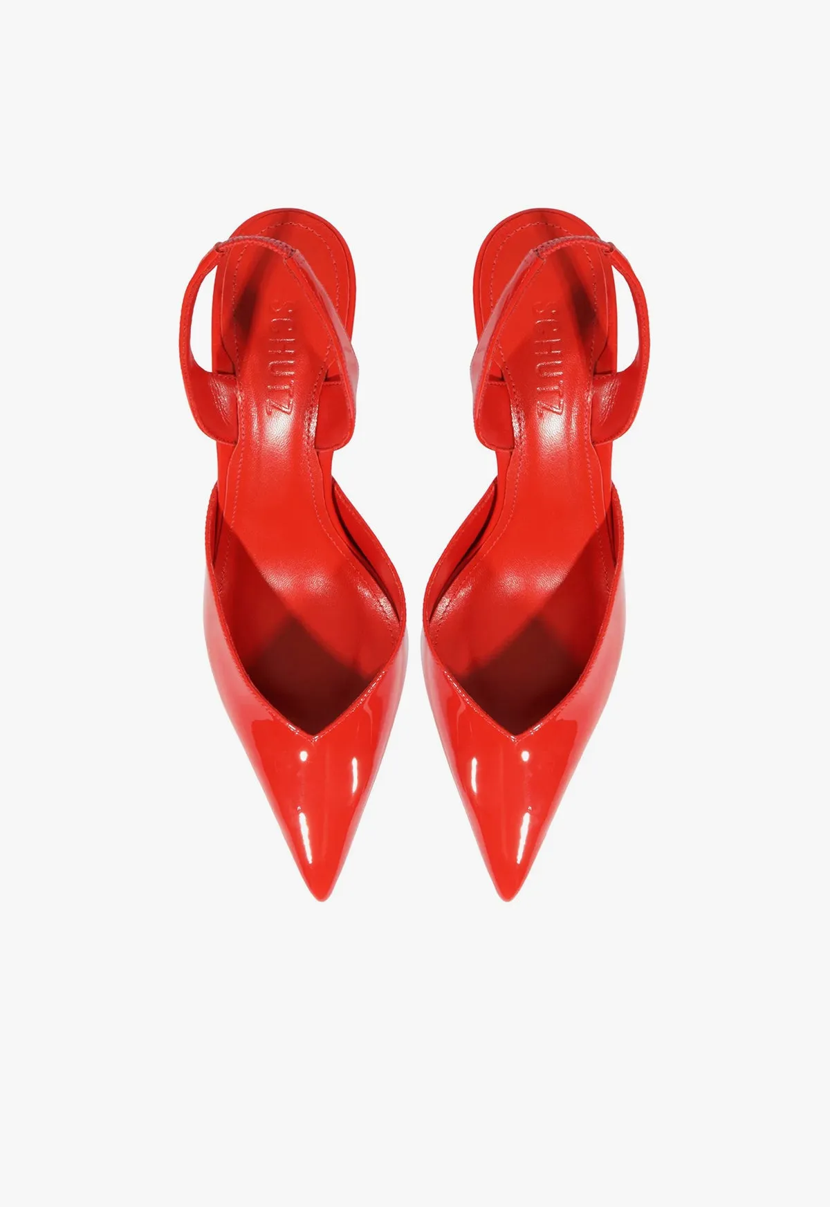 Lexi Sling Patent Leather Pump sold by SCHUTZ product image thumbnail 4