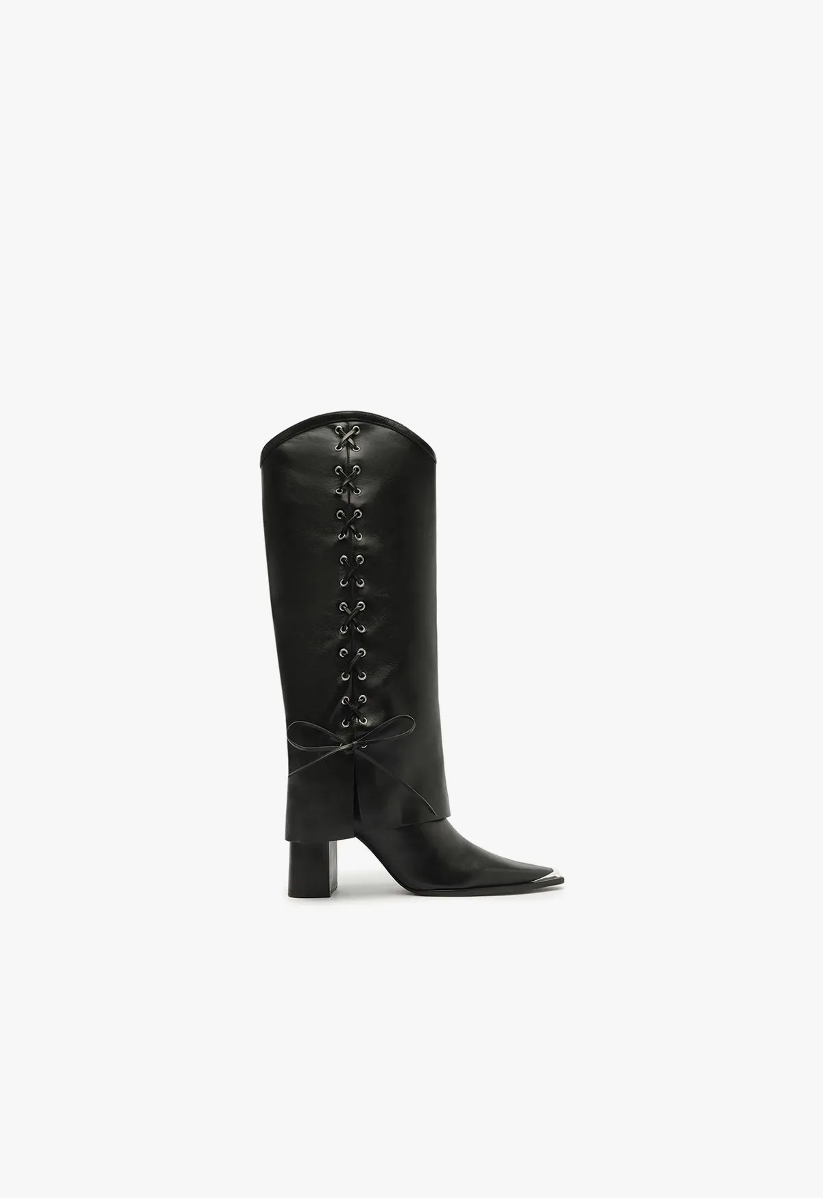Raffaela Cloak Eyelets Boot sold by SCHUTZ