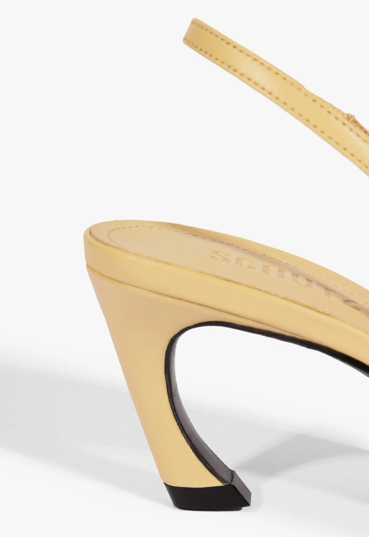 Lexi Mid Sculptural Beige Pump sold by SCHUTZ product image thumbnail 5