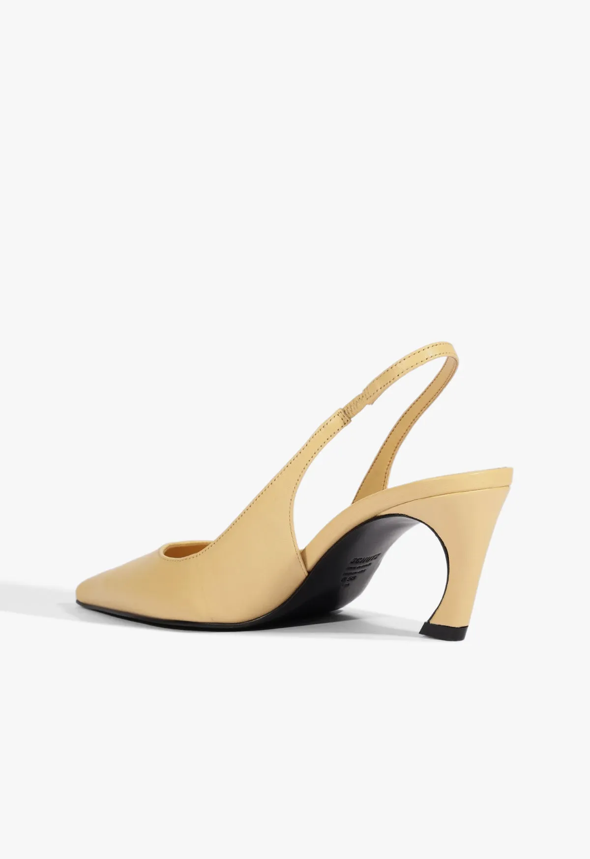 Lexi Mid Sculptural Beige Pump sold by SCHUTZ product image thumbnail 3