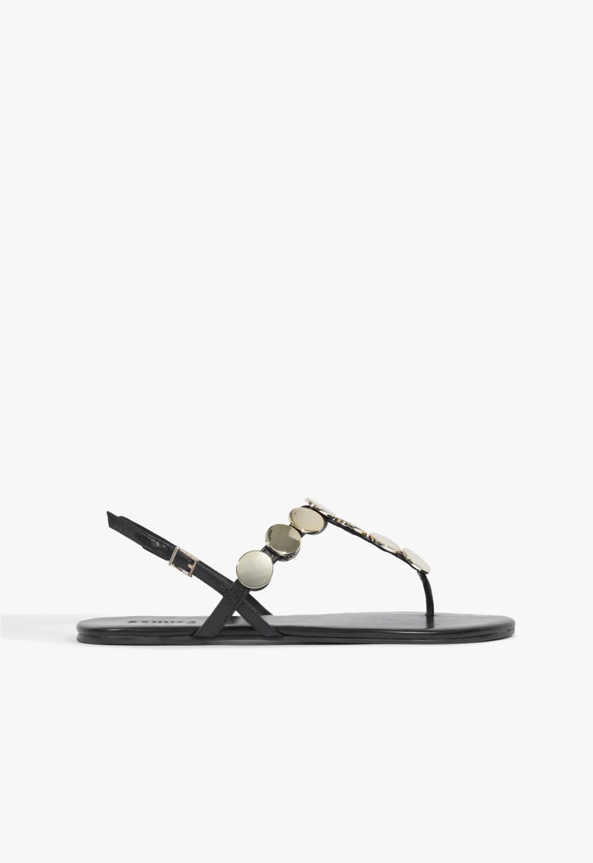 Acacia T Leather Sandal sold by SCHUTZ