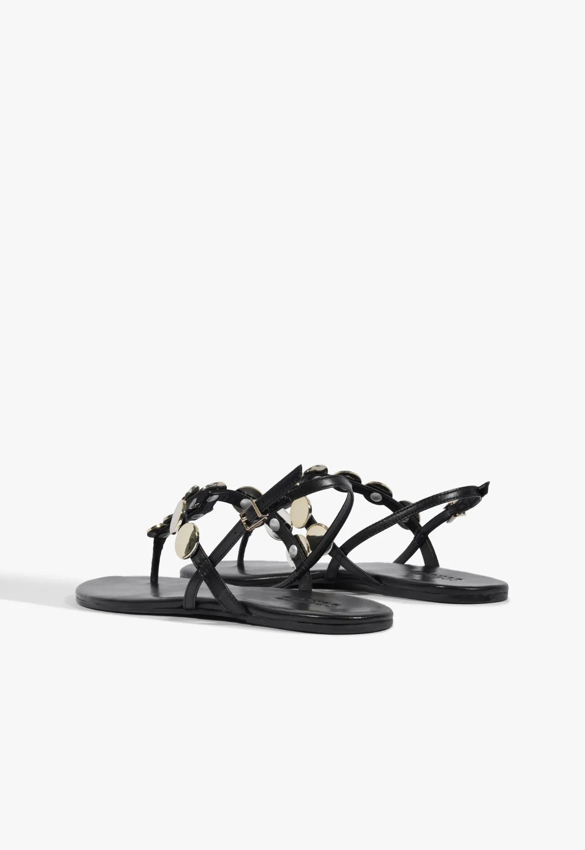 Acacia T Leather Sandal sold by SCHUTZ product image thumbnail 3