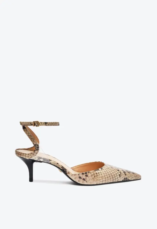 Skye Mid Snake Pump made by SCHUTZ