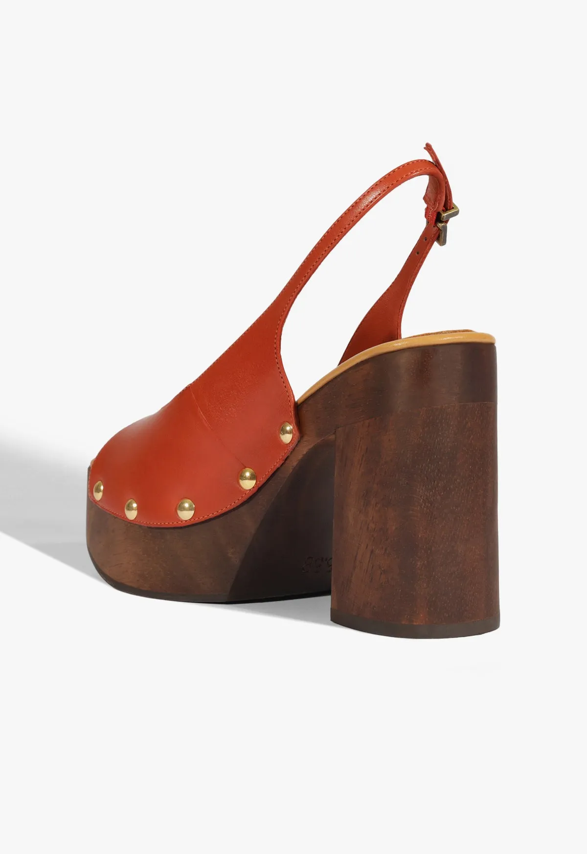 Rose Sling Platform Sandal sold by SCHUTZ product image thumbnail 4