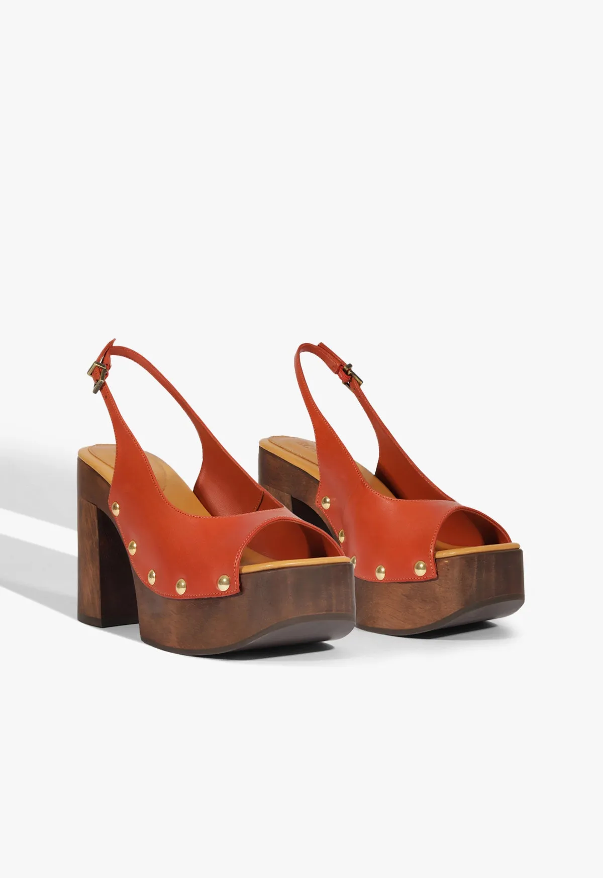 Rose Sling Platform Sandal sold by SCHUTZ product image thumbnail 3