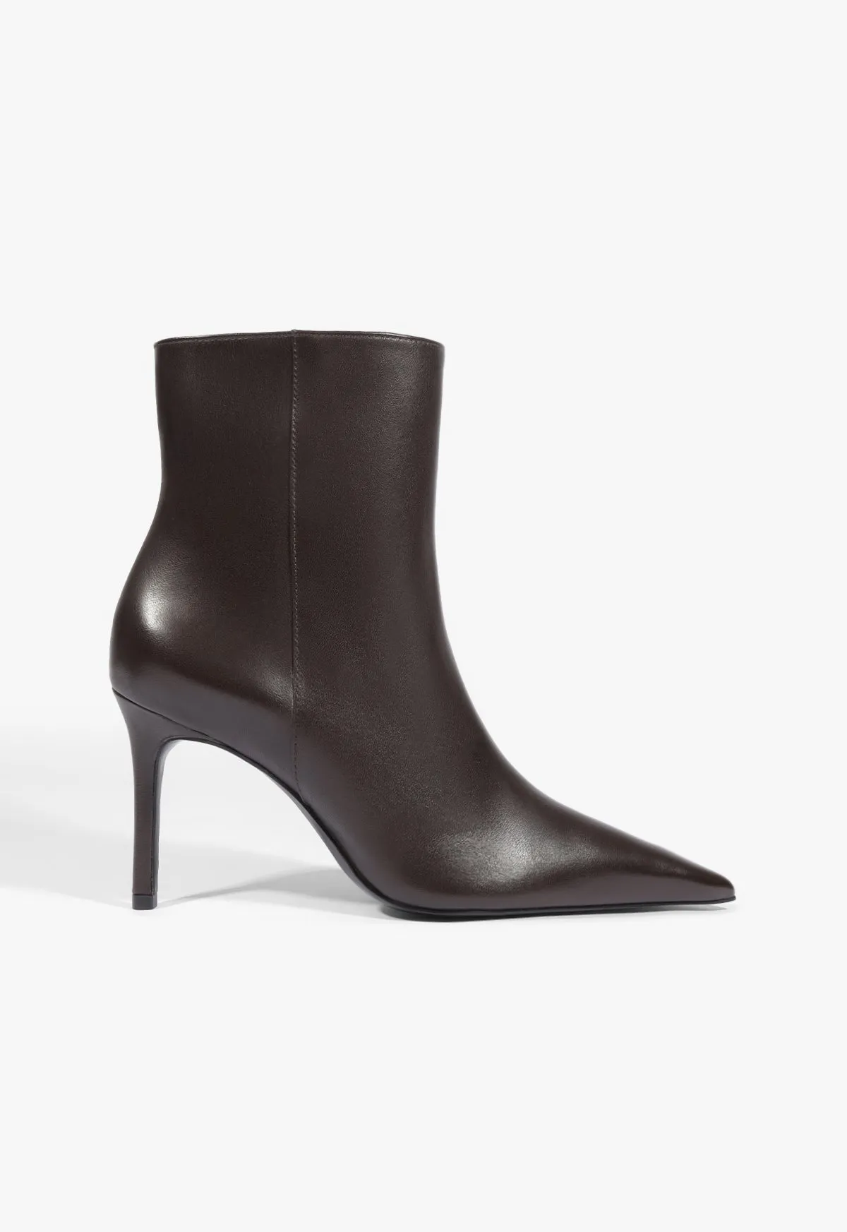 Mikki Casual Leather Bootie sold by SCHUTZ