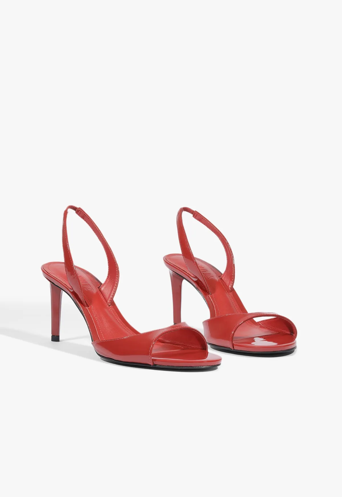 Scarlett Sling Mid Patent Sandal sold by SCHUTZ product image thumbnail 2