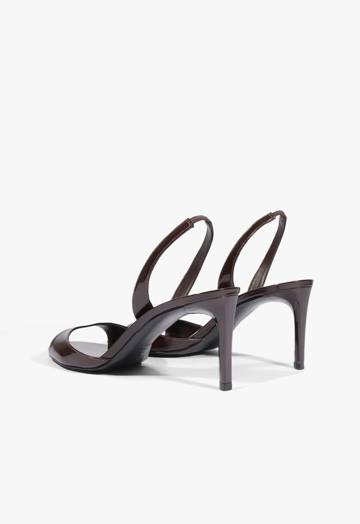 Scarlett Sling Mid Patent Sandal sold by SCHUTZ product image thumbnail 3