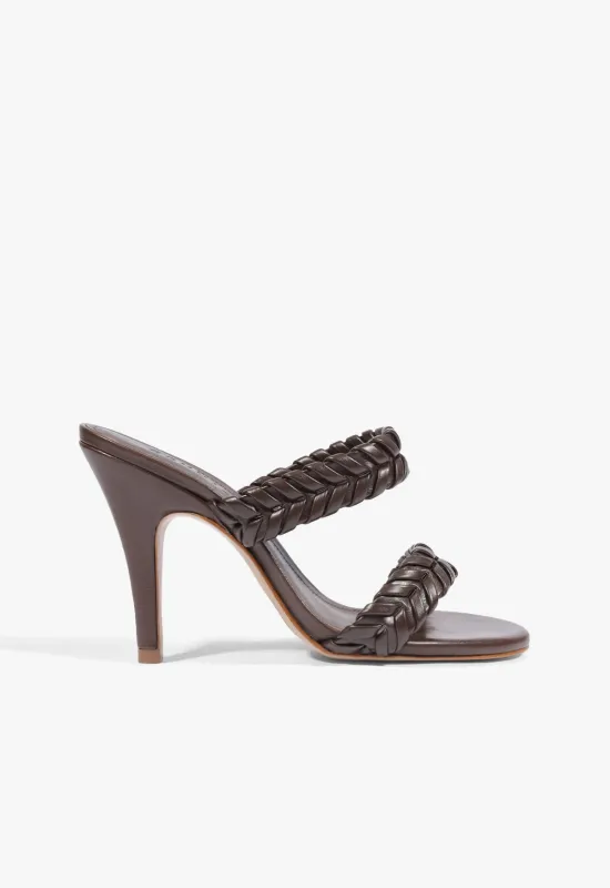 Cipri Mule Leather Sandal sold by SCHUTZ