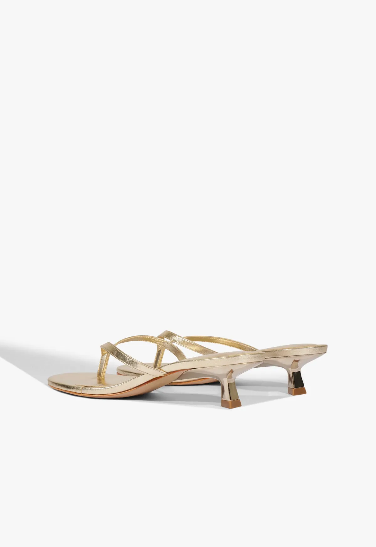 Carolyn Metallic Leather Sandal sold by SCHUTZ product image thumbnail 3
