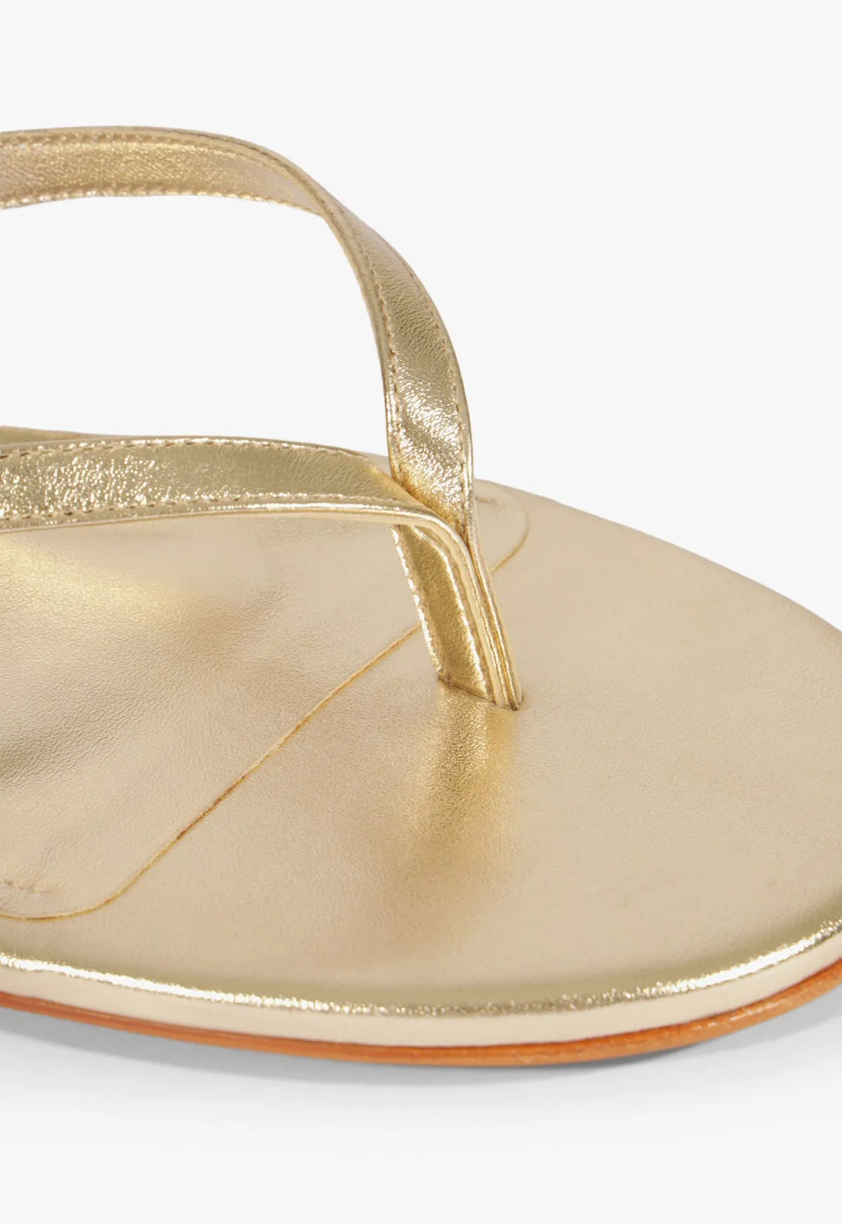 Carolyn Metallic Leather Sandal sold by SCHUTZ product image thumbnail 5