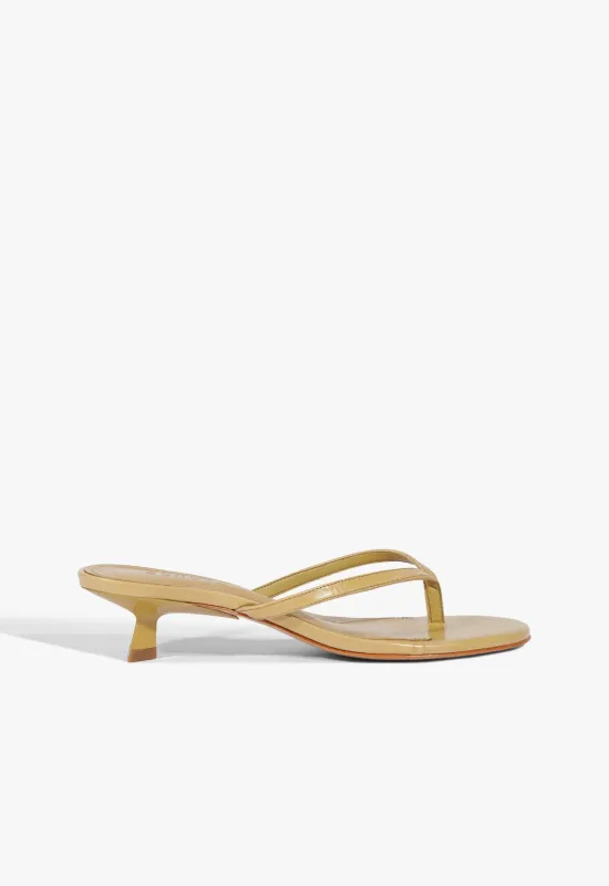 Carolyn Leather Sandal made by SCHUTZ