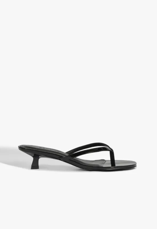 Carolyn Patent Sandal made by SCHUTZ