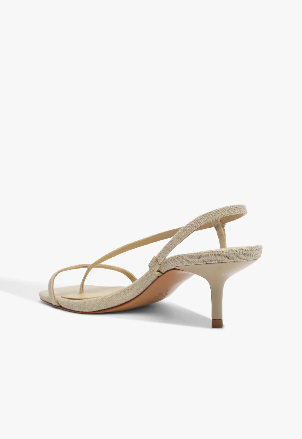 Heloise Linen Sandal sold by SCHUTZ product image thumbnail 3