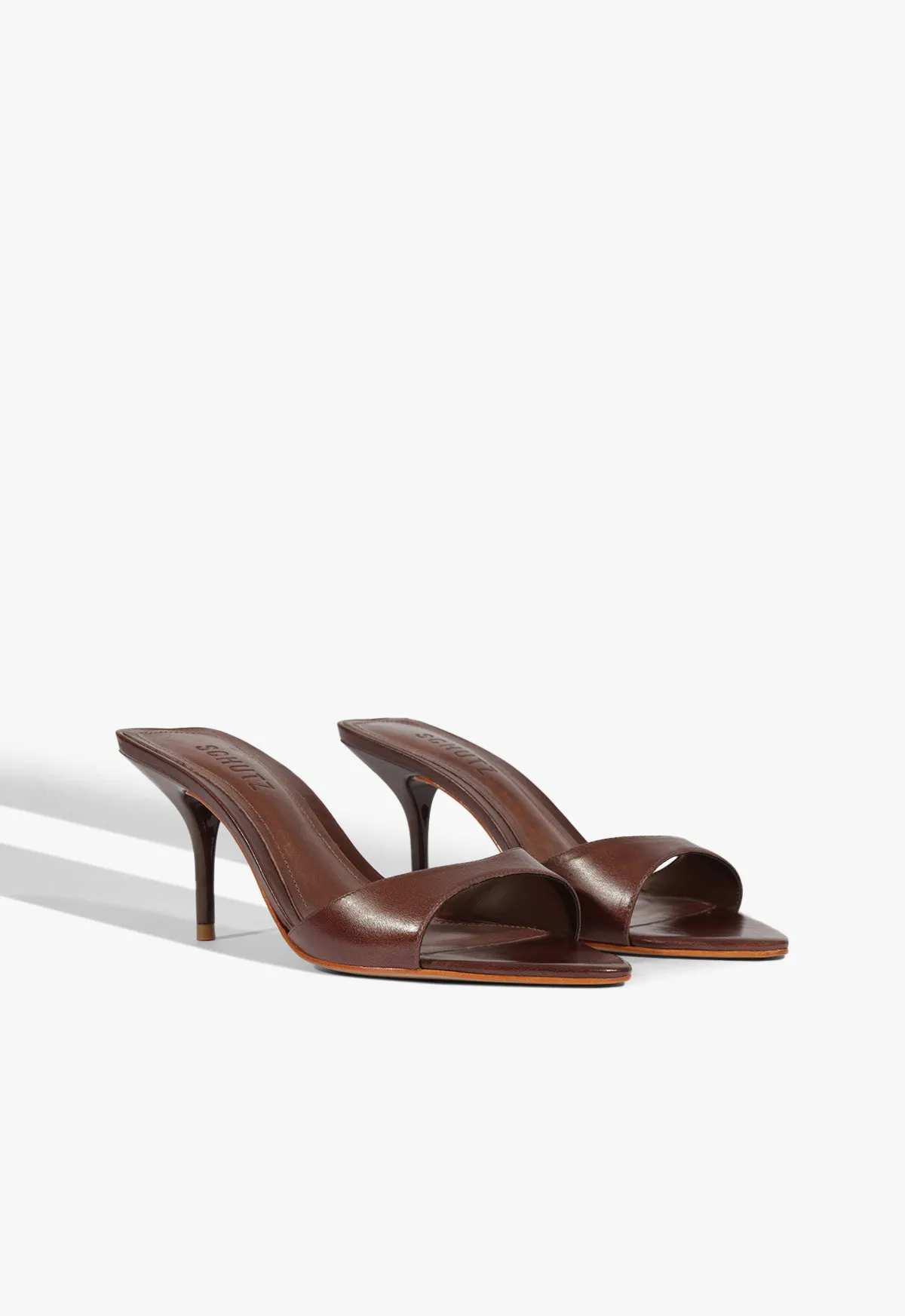 Elodie Leather Sandal sold by SCHUTZ product image thumbnail 2