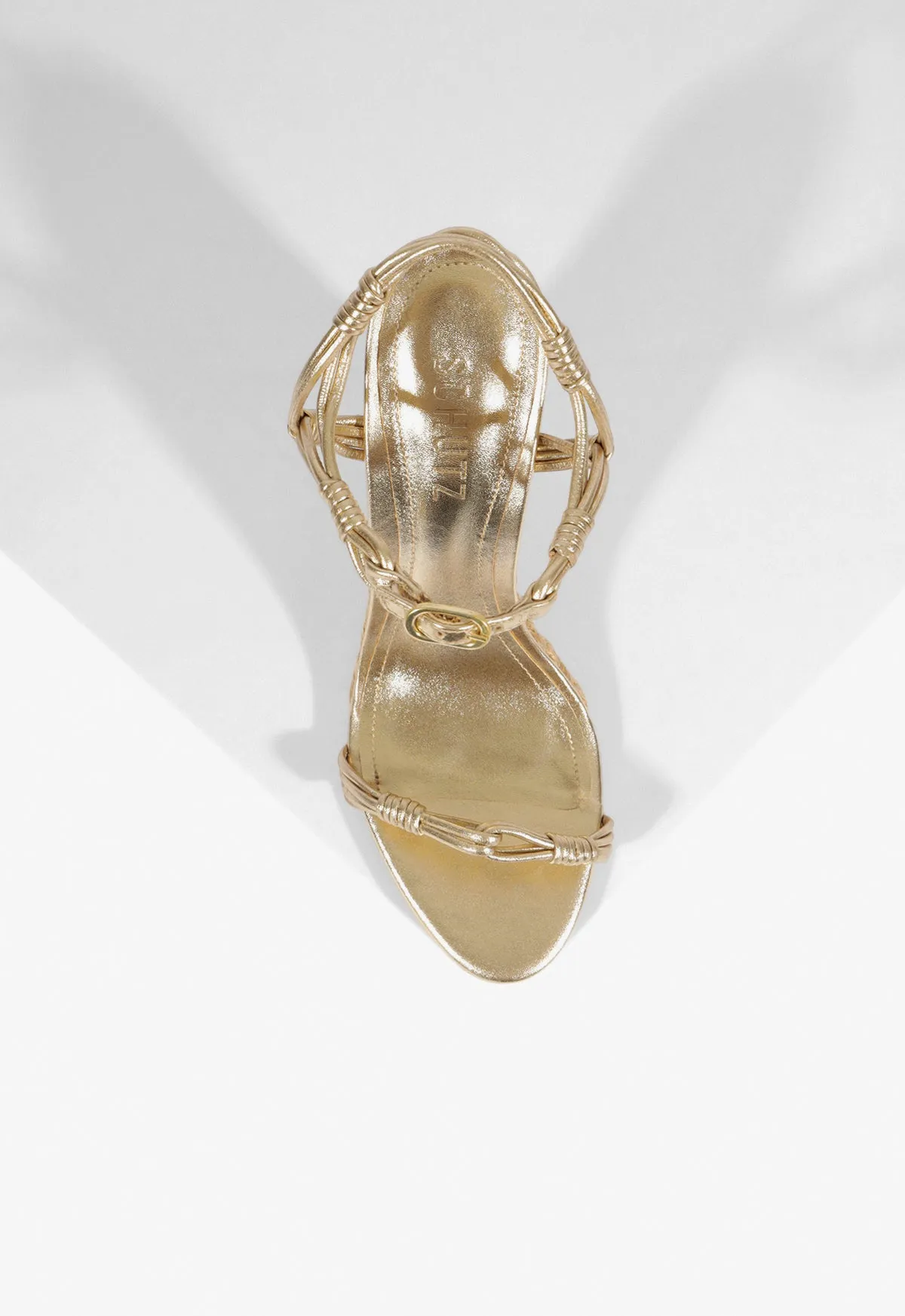 Nara Wedge Leather Sandal sold by SCHUTZ product image thumbnail 4