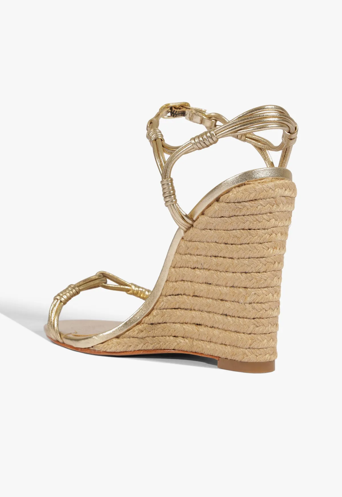 Nara Wedge Leather Sandal sold by SCHUTZ product image thumbnail 3
