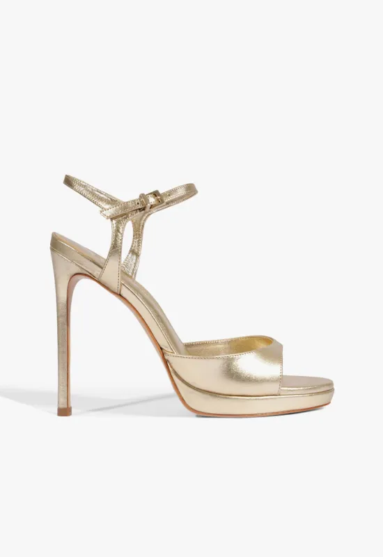 Scarlett Platform Leather Sandal sold by SCHUTZ