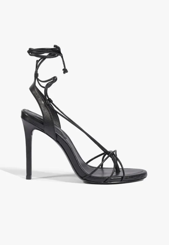 Demetria Leather Sandal made by SCHUTZ