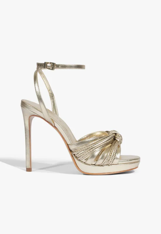 Gaya Metallic Sandal sold by SCHUTZ