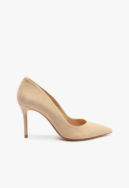 Lou Lo Suede Pump made by SCHUTZ