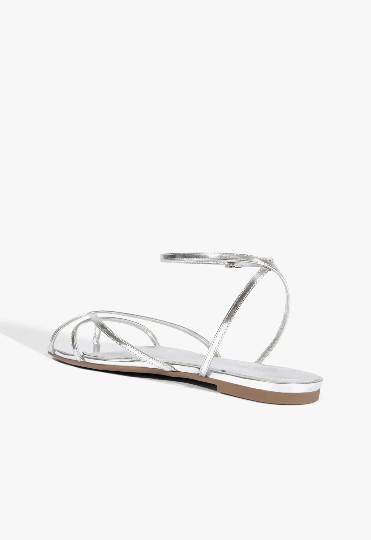 Caeline Buckle Metallic Sandal sold by SCHUTZ product image thumbnail 3