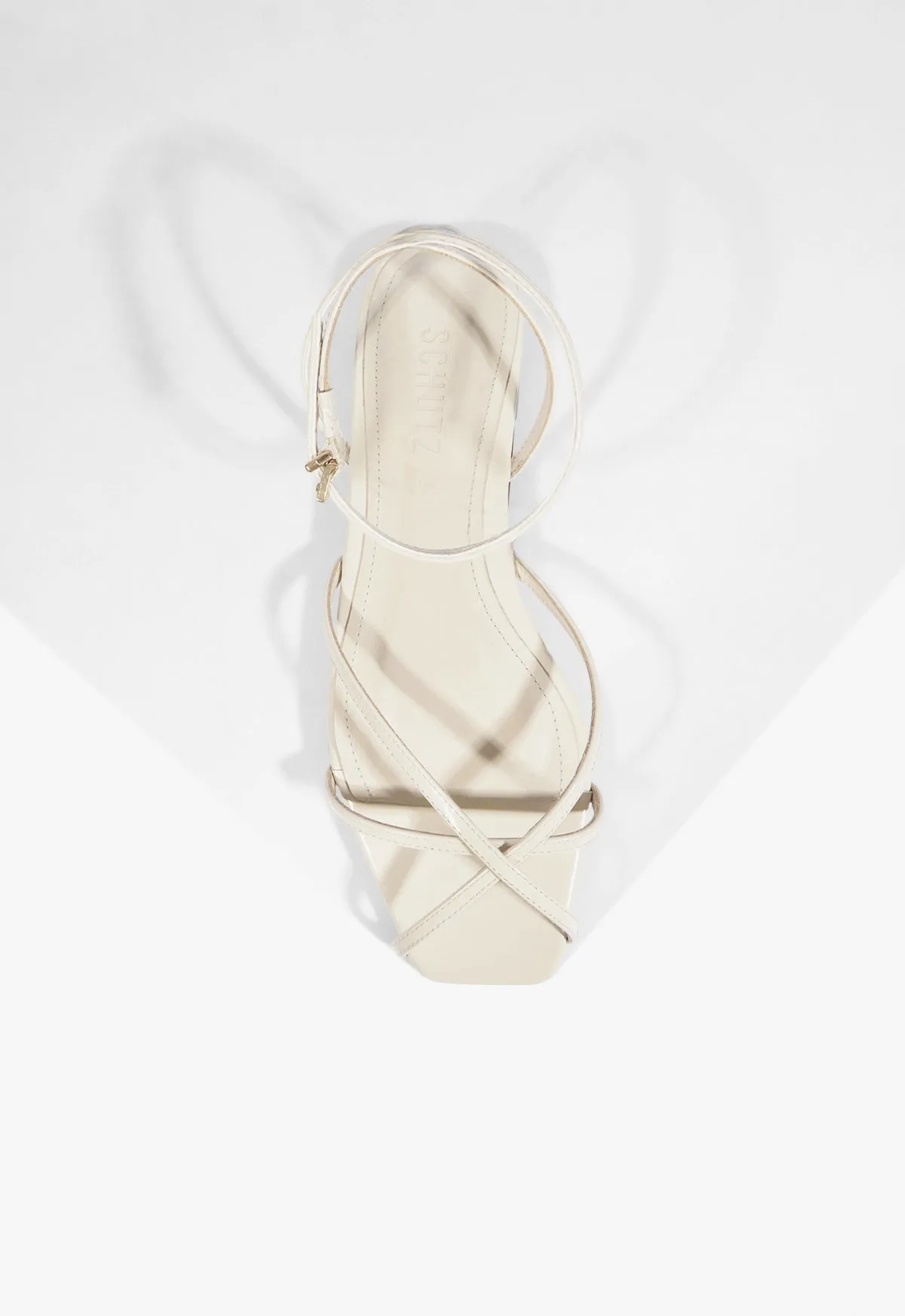 Caeline Buckle Patent Sandal sold by SCHUTZ product image thumbnail 4