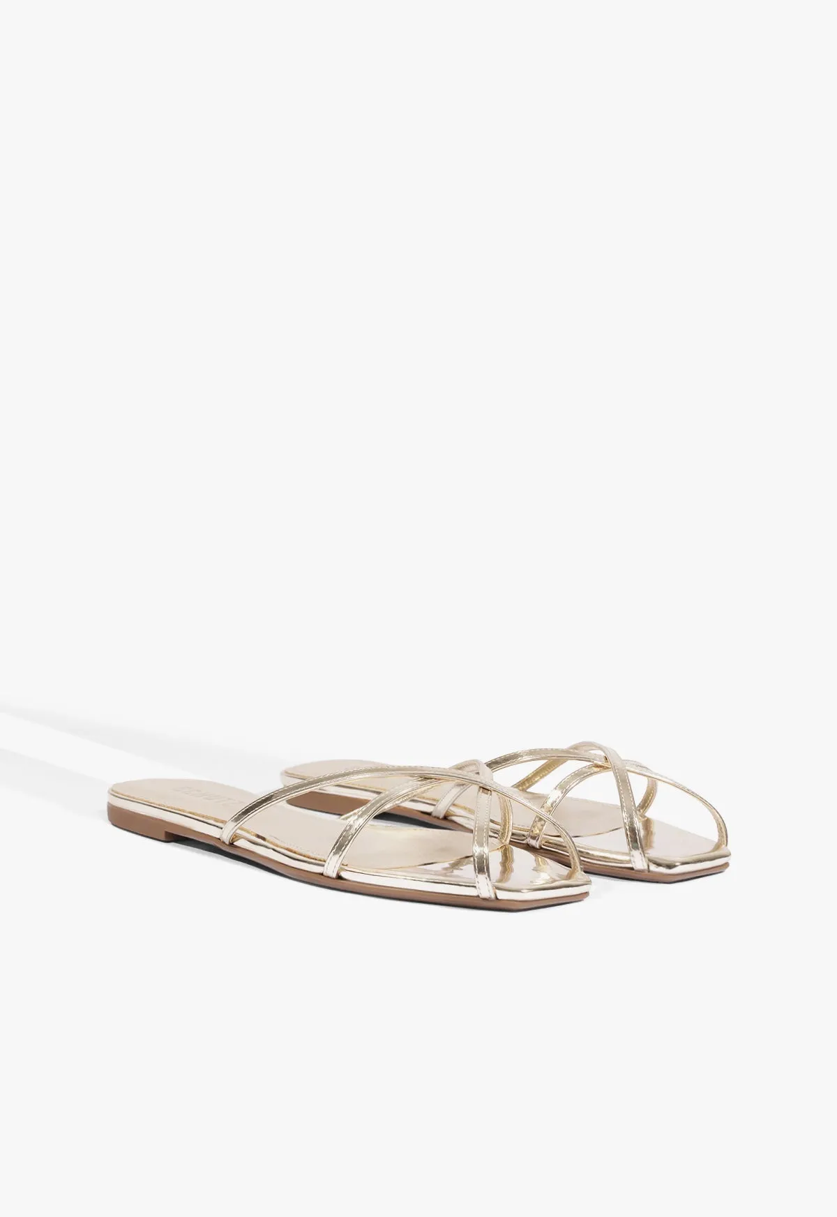 Caeline Metallic Sandal sold by SCHUTZ product image thumbnail 2