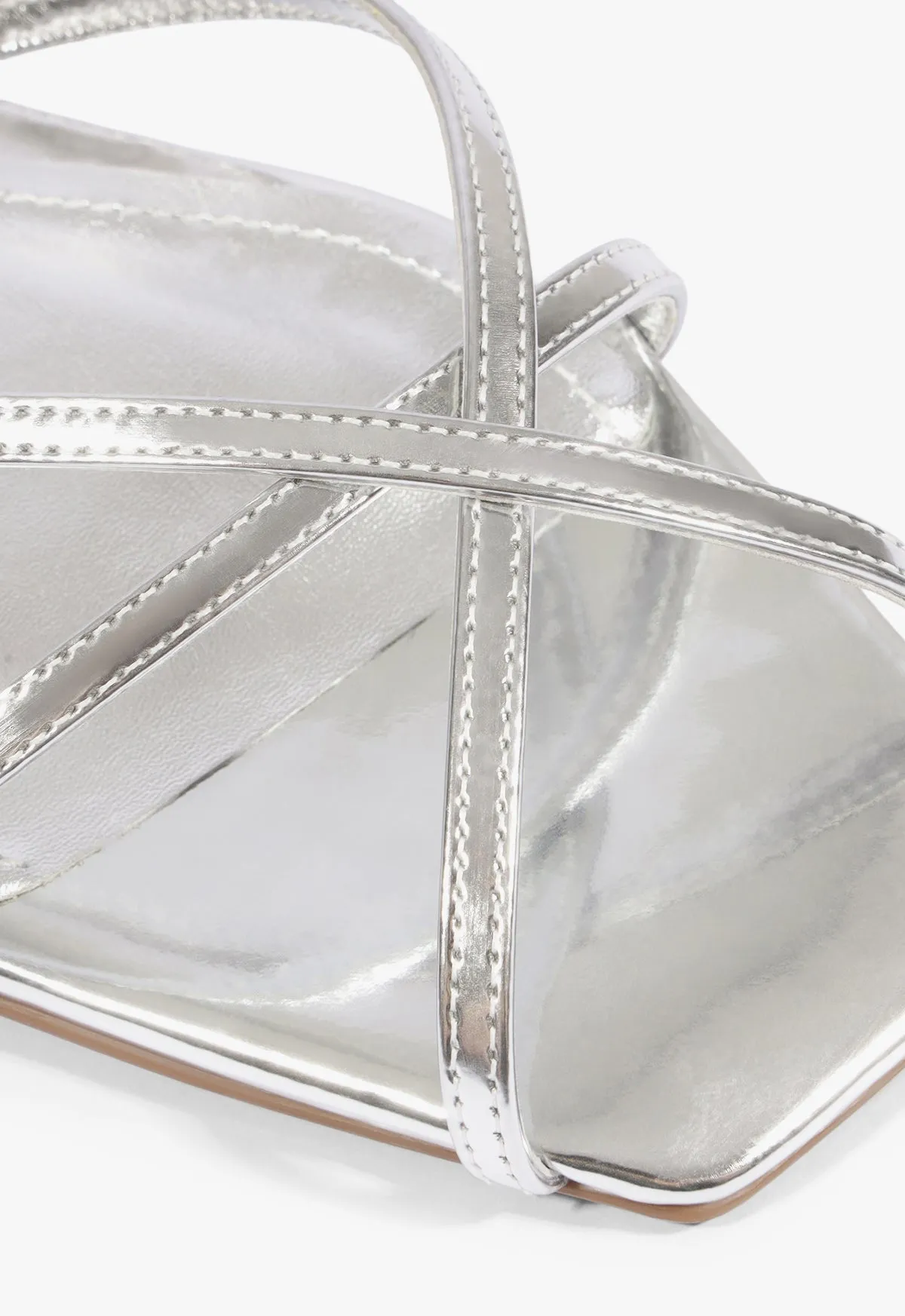 Caeline Metallic Sandal sold by SCHUTZ product image thumbnail 5