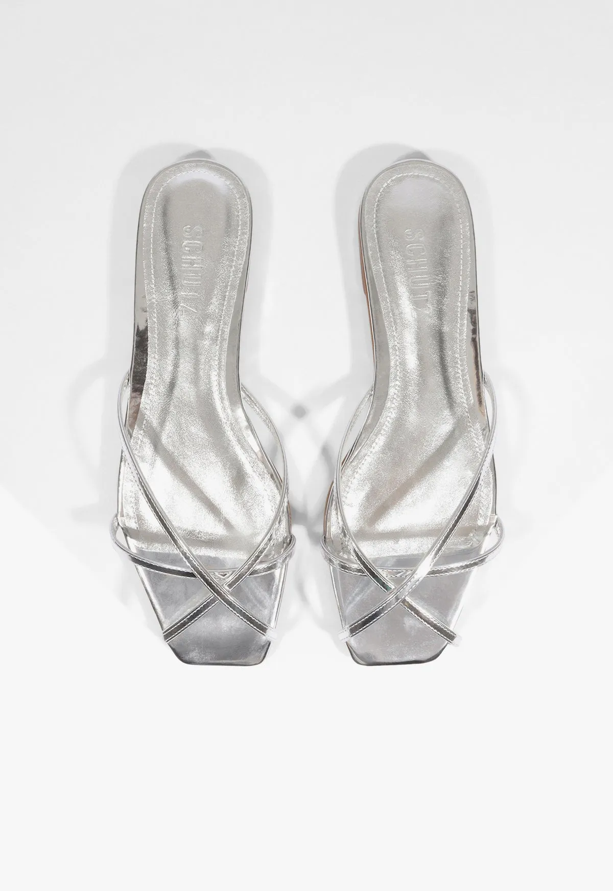 Caeline Metallic Sandal sold by SCHUTZ product image thumbnail 4