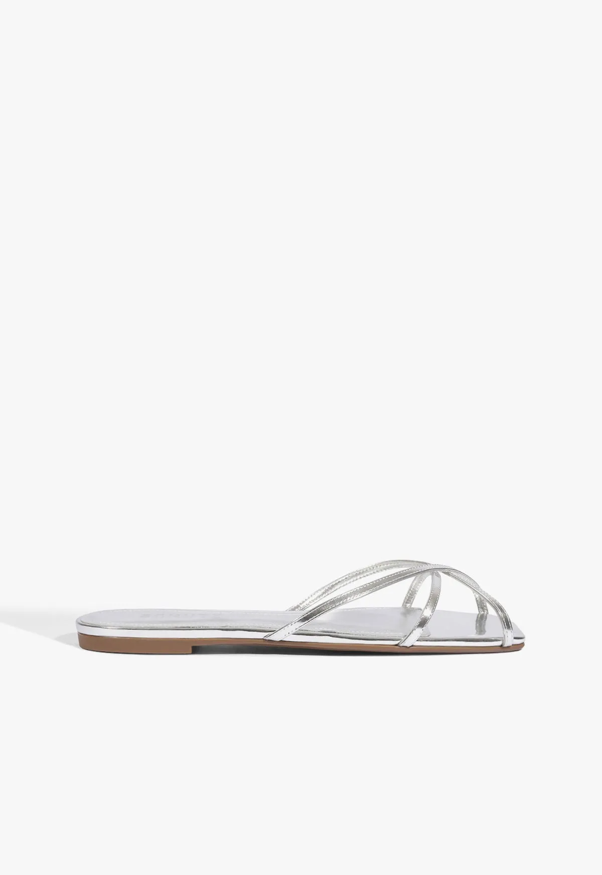 Caeline Metallic Sandal sold by SCHUTZ