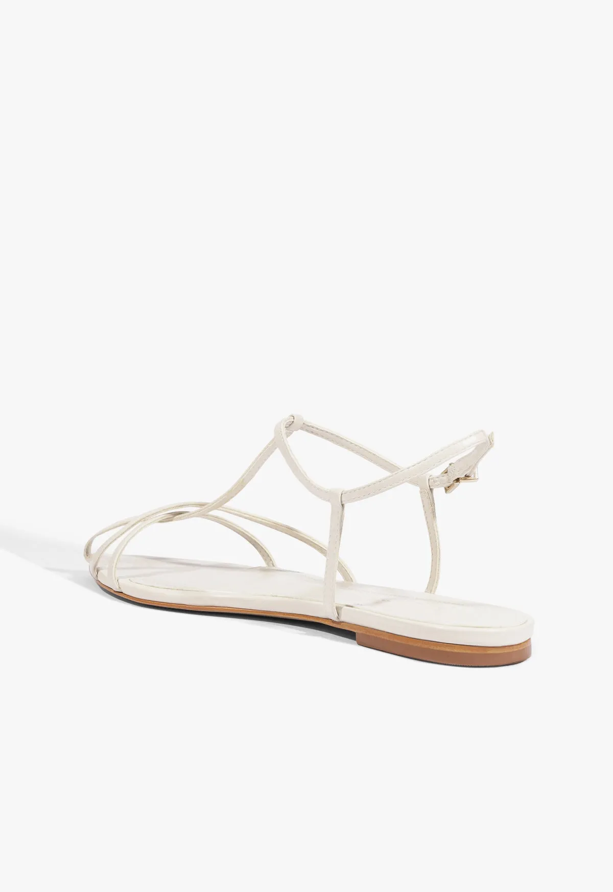 Lowen Leather Flat Sandal sold by SCHUTZ product image thumbnail 3