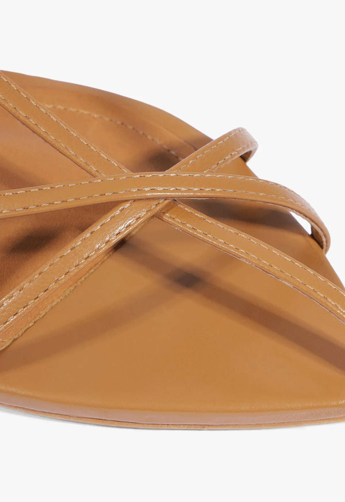 Lowen Leather Flat Sandal sold by SCHUTZ product image thumbnail 5