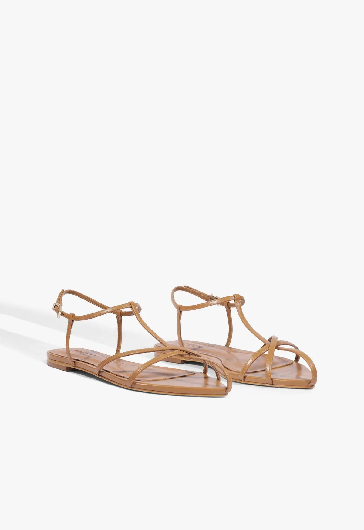 Lowen Leather Flat Sandal sold by SCHUTZ product image thumbnail 2