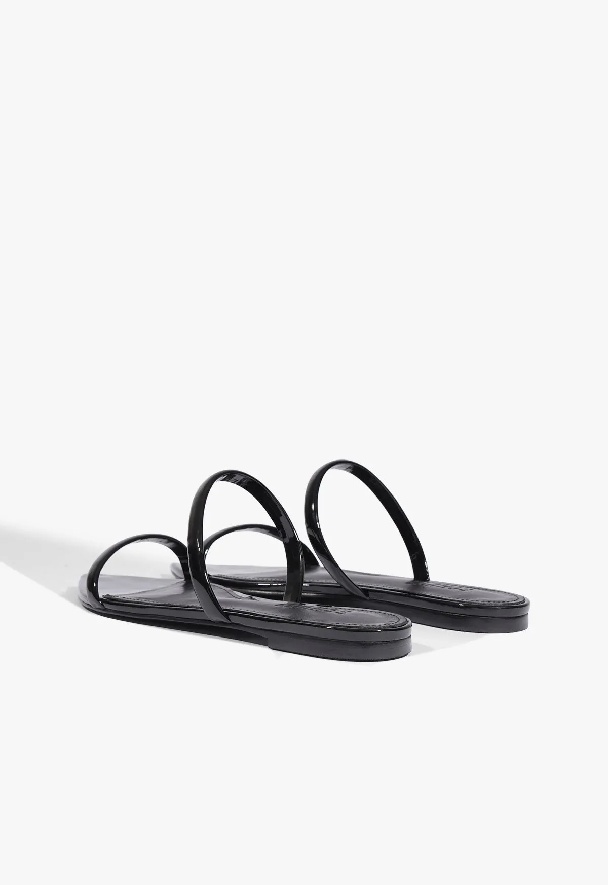 Nylle Patent Flat Sandal sold by SCHUTZ product image thumbnail 3