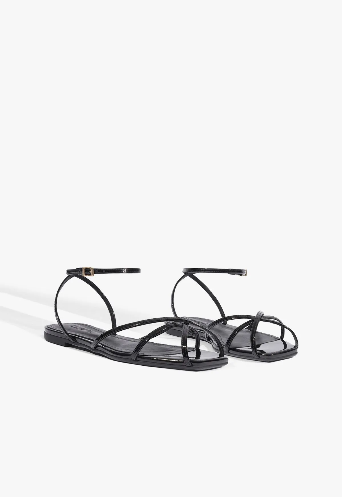 Caeline Buckle Patent Sandal sold by SCHUTZ product image thumbnail 2