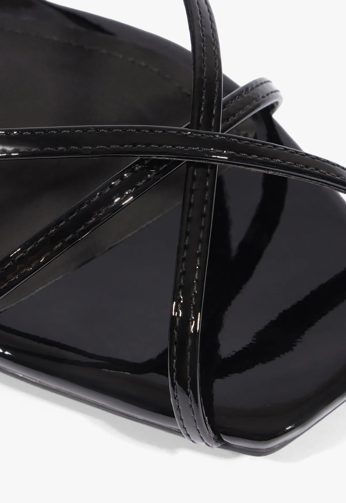 Caeline Buckle Patent Sandal sold by SCHUTZ product image thumbnail 5