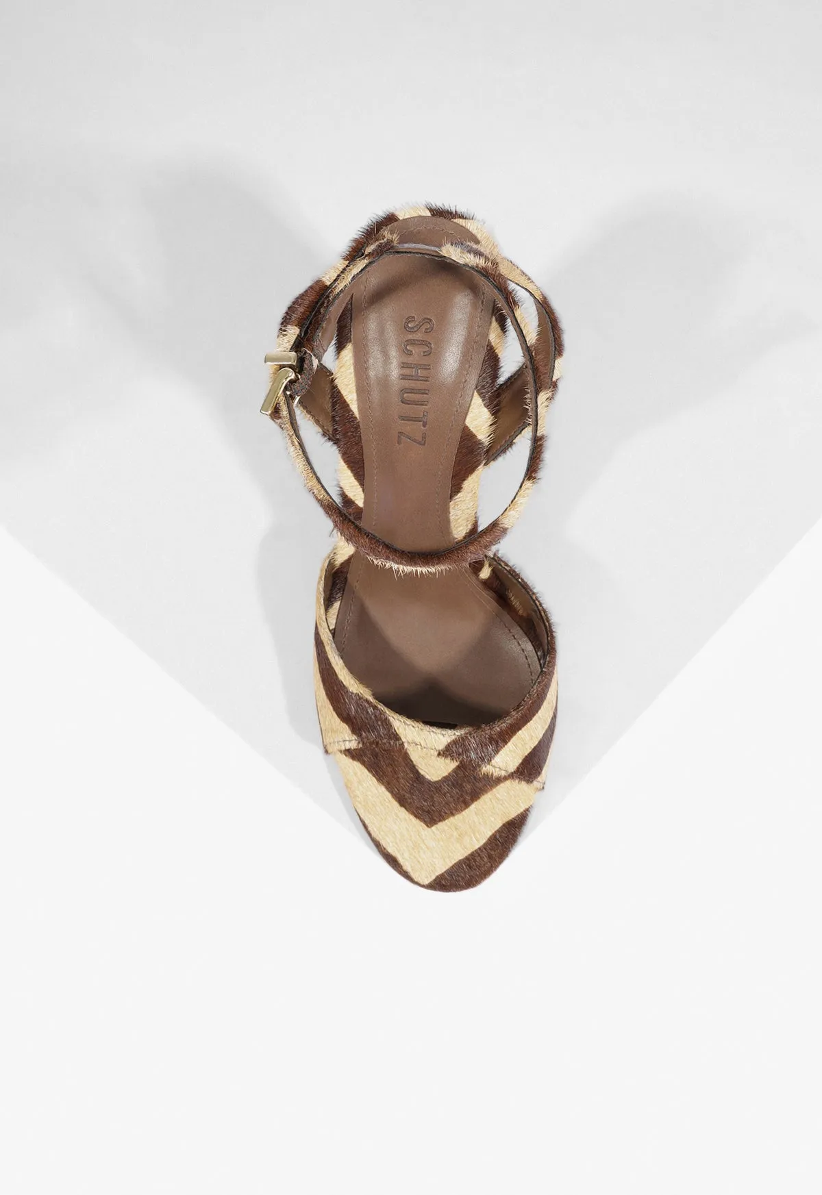 Harriet Animal Print Sandal sold by SCHUTZ product image thumbnail 4