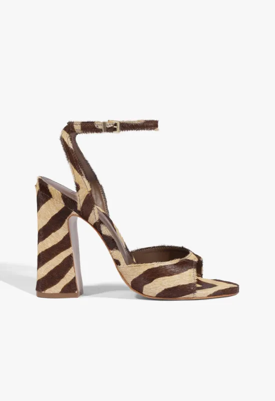 Harriet Animal Print Sandal made by SCHUTZ