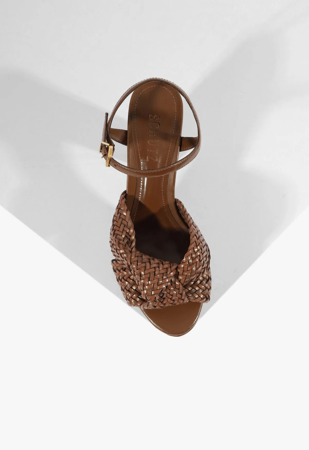 Marbella Leather Platform Sandal sold by SCHUTZ product image thumbnail 5