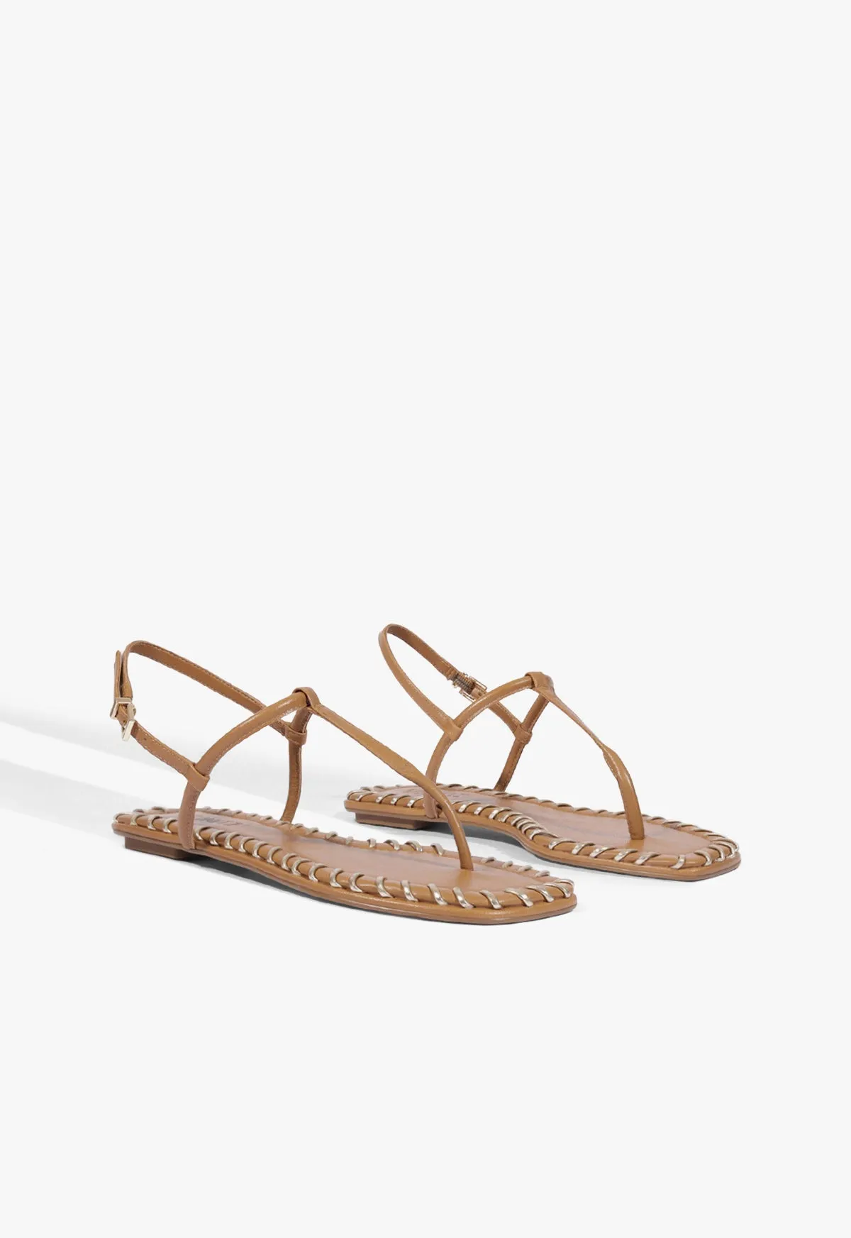 Elsha Sewing Leather Sandal sold by SCHUTZ product image thumbnail 2