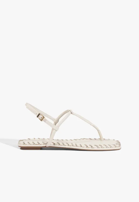 Elsha Sewing Leather Sandal made by SCHUTZ