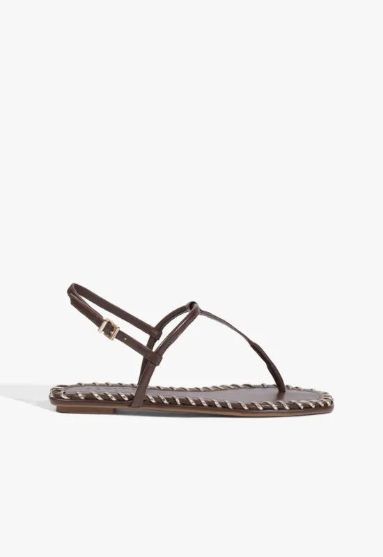 Elsha Sewing Leather Sandal made by SCHUTZ