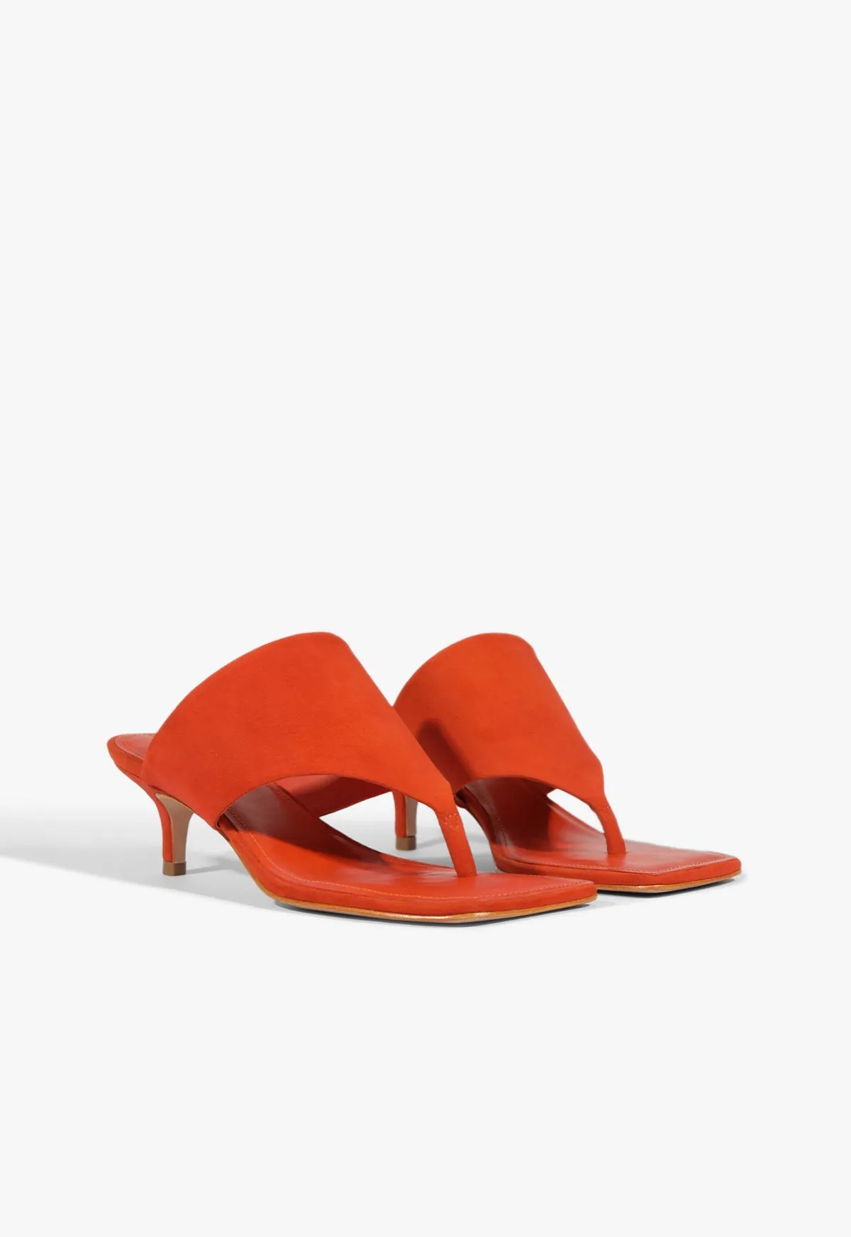 Sage Suede Stiletto Sandal sold by SCHUTZ product image thumbnail 3