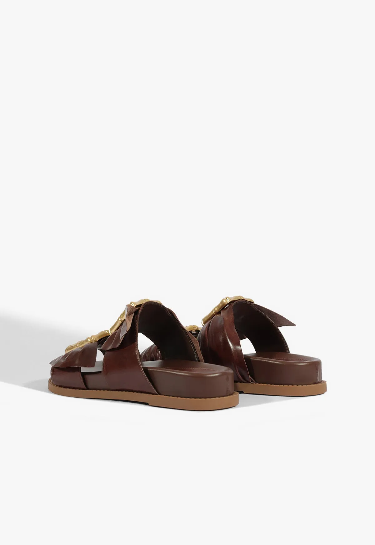 Enola Bamboo Leather Sporty Sandal sold by SCHUTZ product image thumbnail 4