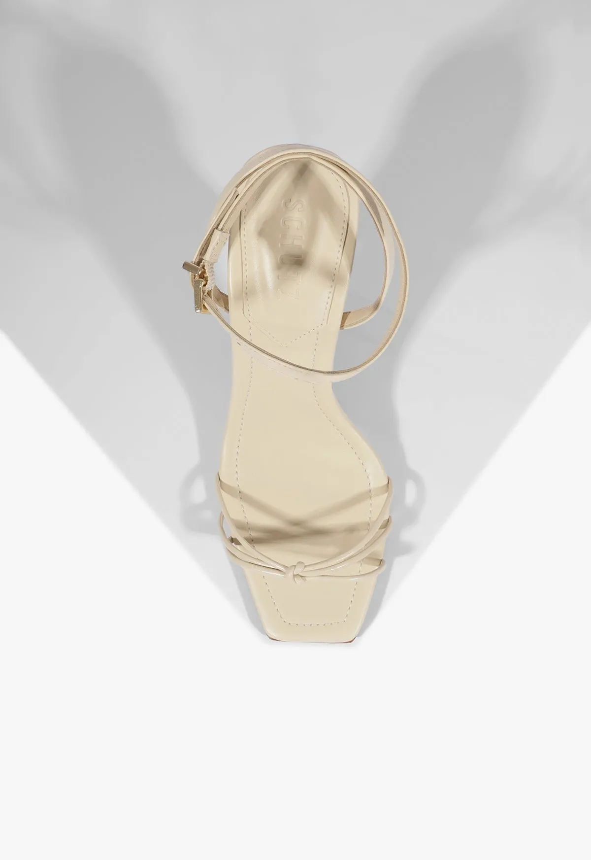 Haven Bamboo Leather Stiletto Sandal sold by SCHUTZ product image thumbnail 5